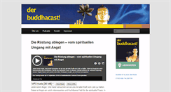Desktop Screenshot of buddhacast.net