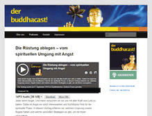Tablet Screenshot of buddhacast.net